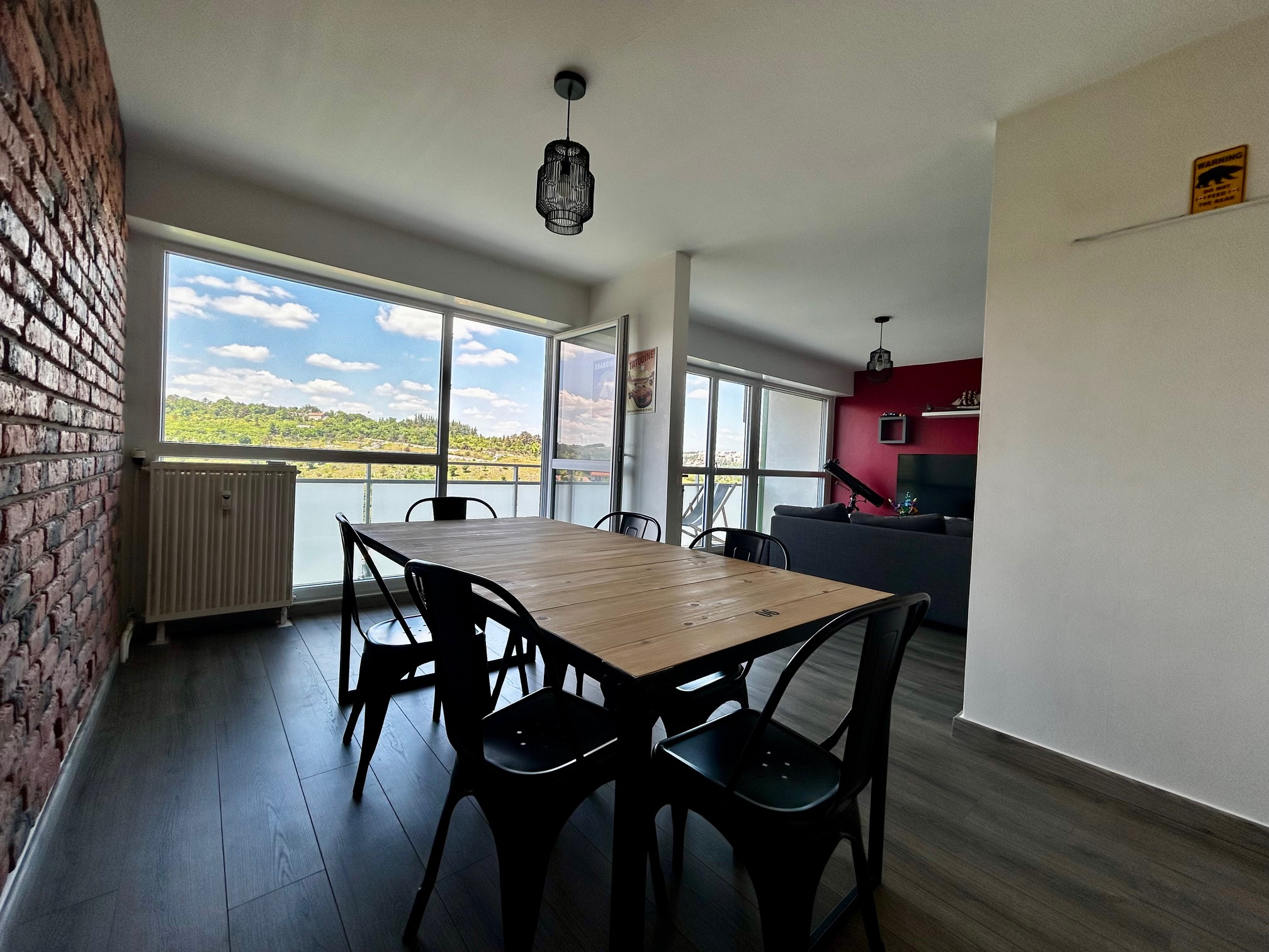 A vendre superbe appartement T4 à Dijon, avec vue panoramiqu